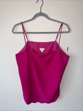 J. Crew Bright Fuchsia Spaghetti-Strap Camisole